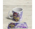 Kit Diseños Plantillas Tazas Princesas Disney Halloween