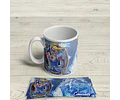 Kit Diseños Plantillas Tazas Princesas Disney Halloween