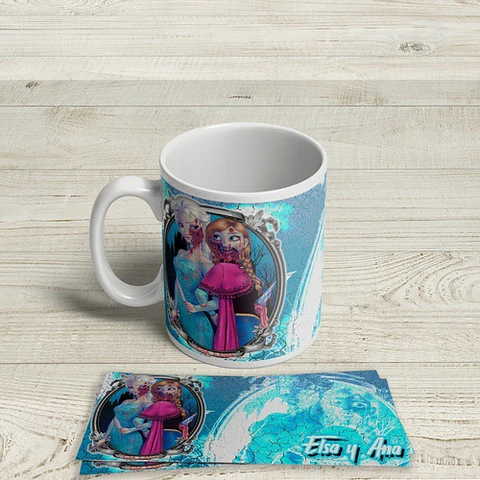 Kit Diseños Plantillas Tazas Princesas Disney Halloween