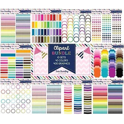 Bundle 2 - Frames, Labels, Guirnaldas, Ribbons Png Completo