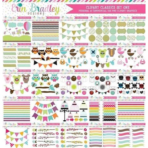 Bundle 2 - Frames, Labels, Guirnaldas, Ribbons Png Completo