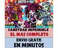 Kit Imprimible Candy Bar Monster High El Mas Completo