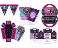 Kit Imprimible Candy Bar Monster High El Mas Completo