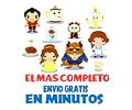 Pack Imágenes Hd Clipart Bella Y Bestia + Vectores + Regalo