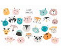 Cliparts Png Papeles Digitales Animales Nórdicos Sonrisas