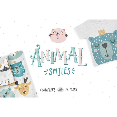 Cliparts Png Papeles Digitales Animales Nórdicos Sonrisas