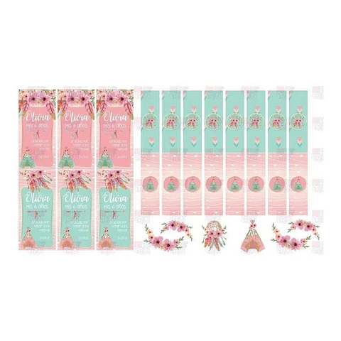 Kit Imprimible Atrapa Sueños Editable