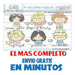 Pack Imágenes Hd Clipart Cuentos Tiernas Princesas Caperuza