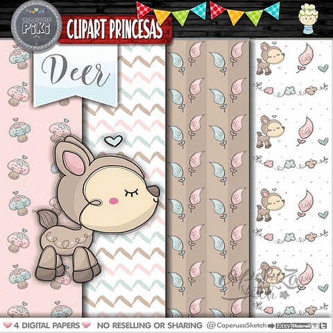 Pack Imágenes Hd Clipart Cuentos Tiernas Princesas Caperuza