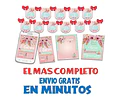 Kit Imprimible Candy Bar Atrapa Sueños Bautismo Completo