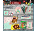 Kit Imprimible Candy Bar Atrapa Sueños Bautismo Completo