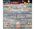 Kit Imprimible Candy Bar Atrapa Sueños Bautismo Completo