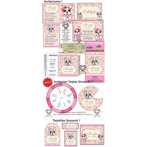 Kit Imprimible Simones Editable