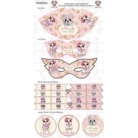 Kit Imprimible Simones Editable