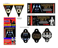 Kit Imprimible Candy Bar Darth Vader El Mas Completo