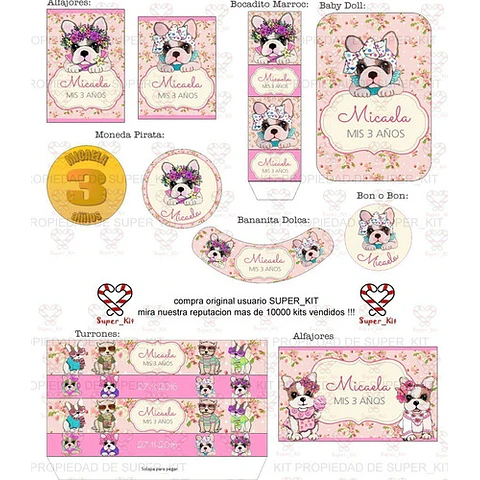Kit Imprimible Simones Editable