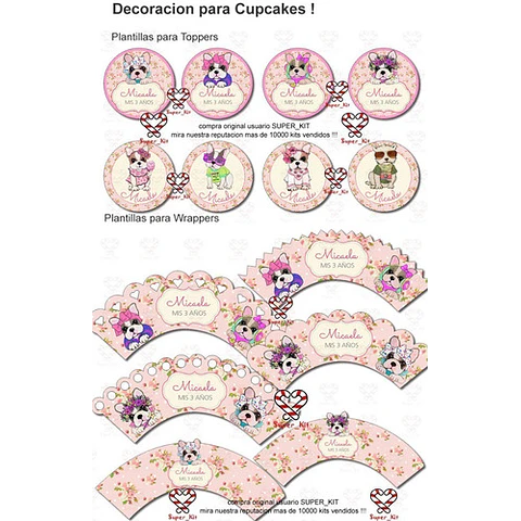 Kit Imprimible Simones Editable