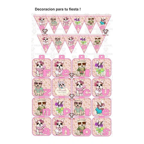 Kit Imprimible Simones Editable