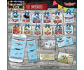 Kit Imprimible Candy Bar Aviones El Mas Completo