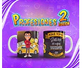 Plantillas Sublimación Tazas - Profesiones Versión 2