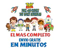 Pack Imágenes Clipart Toy Story Acuarela Woody Buzz + Regalo