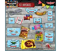 Kit Imprimible Candy Bar Aviones El Mas Completo