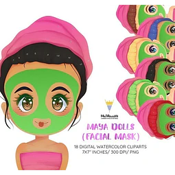 Cliparts Imagenes Png Spa Mascaras Faciales M19