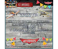 Kit Imprimible Candy Bar Aviones El Mas Completo