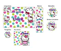 Kit Imprimible Candy Bar Hello Kitty El Mas Completo