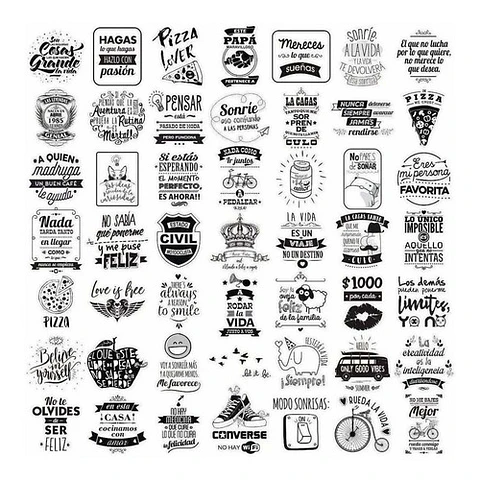 + 10000 Vectores Frases Para Sublimación , Vinilo , Etc.