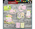 Kit Imprimible Candy Bar Animales Jungla Selva Nenas Full