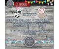 Kit Imprimible Candy Bar Animales Jungla Selva Nenas Full