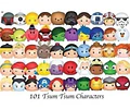 Kit Imprimible Tsum Tsum 101 Personajes Disney