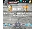 Pack Imágenes Hd Clipart Tierno Zorrito Otoño Caperuza