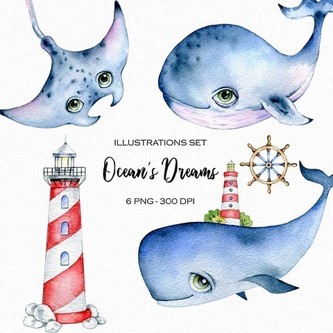 Cliparts Imagenes Png Ballenas Oceano Is31