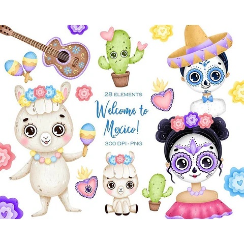 Cliparts Imagenes Png Catrinas Mexicanas Cactus Is44