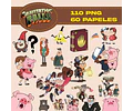 Kit Digital Gravity Falls Clipart Png + Papeles Digitales