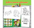 Libro Imprimible Souvenirs La Granja De Zenón 