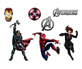 Kit Imprimible Letras 3d Editable Avengers Los Vengadores