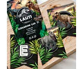 Kit Imprimible Jurassic World, Dinosaurios, Editable en Pdf