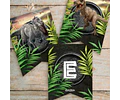 Kit Imprimible Jurassic World, Dinosaurios, Editable en Pdf