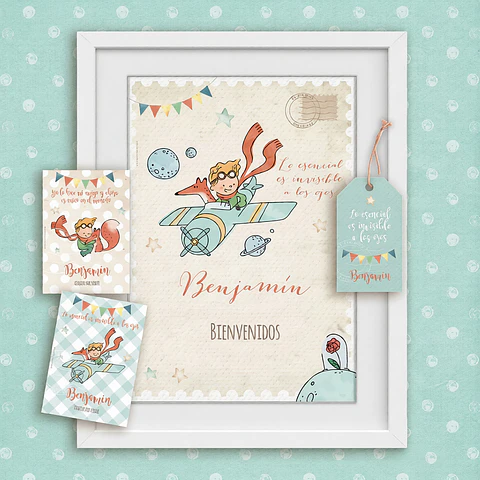 Kit Imprimible El Principito Texto Editable en PDF