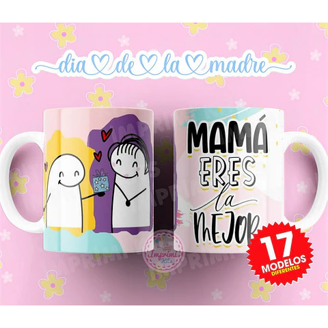 Plantillas Dia De La Madre Flork Sublimar Tazas Frases #7