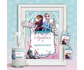 Kit Imprimible Frozen, Anna Y Elsa, Frozen 2, Editable Pdf Cumpleaños