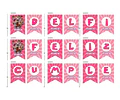 Kit Imprimible Roblox Niña Rosa 100% Editable