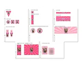 Kit Imprimible Roblox Niña Rosa 100% Editable