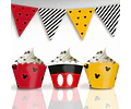 Kit Imprimible Mickey,  Mickey Mouse Cumpleaños Editable Pdf