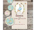 Kit Imprimible Conejo Peter Rabbit Tukit