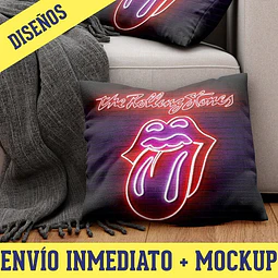 Diseños Plantillas Almohadones Cojines Rock Internacional 