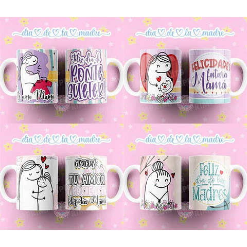 Plantillas Dia De La Madre Flork Sublimar Tazas Frases #7